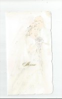 Menu , 18 X 10 , Vierge , Mariage - Menus