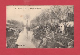 *  CPA..dépt 91..BURES  :    Le Canal Du Moulin   : Voir Les 2 Scans - Bures Sur Yvette