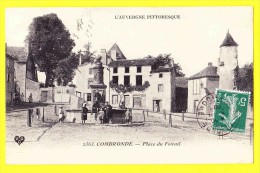 * Combronde (Dép 63 - Puy De Dome - France) * (VCD, Nr 2363) L'Auvergne Pittoresque, Place Du Foirail, Animée, TOP, Rare - Combronde