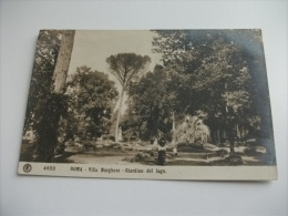 ROMA  Fotografica Villa Borghese Giardino E Lago - Parchi & Giardini