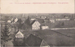 GRANDVILLARS (TERRITOIRE) 310 VUE GENERALE ENVIRONS DE BELFORT  1914 - Grandvillars