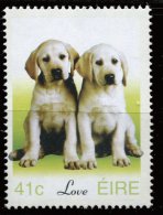 (cl 24 - P8) Irlande** N° 1484 (ref. Michel Au Dos) - Timbre "Amour" Chiots - Nuovi