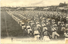 44/ CPA A - Ancenis - Concours De Gymnastique 27 Juin 1912 (carte N°17) - Ancenis