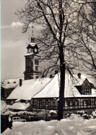 Augustusburg - S/w Blick Zur Kirche - Augustusburg