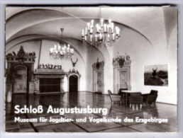 Augustusburg - S/w Leporello + 7 Kleinbilder Jagdschloß - Augustusburg