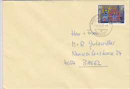 7174- WINTERTHUR TECHNORAMA MUSEUM, STAMP ON COVER, 1981, SWITZERLAND - Covers & Documents