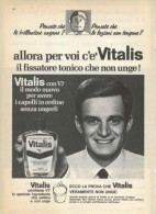 1967 -  VITALIS - 1 Pagina Pubblicità Cm.13 X 18 - Revistas