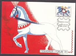 Finland 1991 Forum '91 Exhibition Card (18186) - Interi Postali