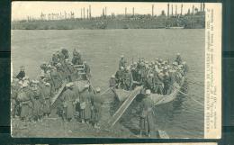 Grande Manoeuvre De L'ouest ( Septembre 1912 ) A Marcilly, Le 41 è Passe La Vienne Sur Bateaux Accouplés  Eau151 - Manöver