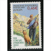 ANDORRA FRANCESA 2003 - EUROPA  - YVERT Nº 580 - Ungebraucht