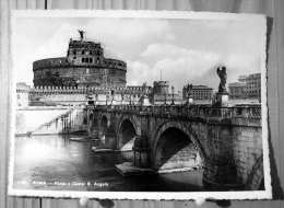 ROMA N°1-68 PONTE E CASTEL S. ANGELO SCAN R/V - Castel Sant'Angelo