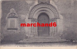 Eure Et Loir Courtalain Petite Porte De L église Et Monument Commémoratifs éditeur H Lecomte - Courtalain