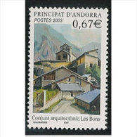 ANDORRA FRANCESA 2003 - ARQUITECTURA - LES BONS - YVERT 578 - Unused Stamps