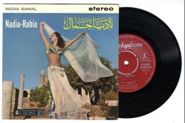 NADIAL GAMAL -  NADIA RABIA   ORIENTAL DANSE  45 T SVDEP 567   ANNEE 1950 / 60 - Wereldmuziek