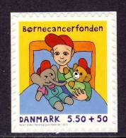 Dänemark / Denmark 2010 : Mi.nr. 1560BC*** (selbstklebend/selfadhesi Ve Aus/from MH/Booklet) - Krebs/Cancer - Ungebraucht