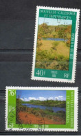 Nelle CALEDONIE : Paysages Calédoniens : Côte Ouest, Côte Dusud - Tourisme - - Used Stamps