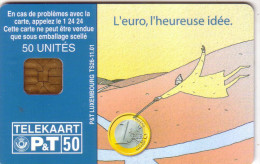 LUXEMBOURG TS 26 EURO HEUREUSE IDEE 50U UT - Luxemburg