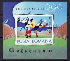 ROMANIA 1972  MICHEL NO BL.97  MNH - Unused Stamps