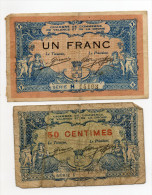 26valence Et De La Drome -1 Franc Et 50 Centimes 1915 - Chamber Of Commerce