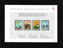 ** FEUILLE DE COLLECTION Nr:388. TIMBRES NEUFS 1987 C/.S.B.K. Nr:753/756. Y&TELLIER Nr:1280/83. MICHEL Nr:1354yb/57yb.* - Nuevos