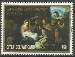 Città Del Vaticano 1996, Natale (o) - Gebruikt