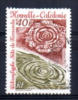 New Caledonia - 1990 - 40 Francs Petroglyphs - Used - Oblitérés