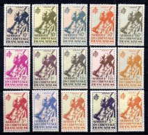 French West Africa - 1945 - Soldiers (Part Set) - MNH - Unused Stamps