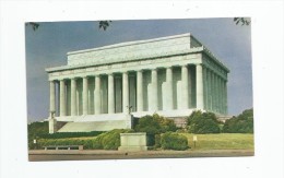 Cp , Etats Unis , WASHINGTON , The LINCOLN MEMORIAL , Vierge , Ed : Capitol Souvenir , K4 - Other & Unclassified