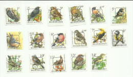 Belgique Lot Préoblitérés - Tipo 1986-96 (Uccelli)