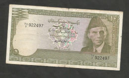 PAKISTAN - STATE BANK Of PAKISTAN - 10 RUPEES (1981/1982) - Pakistán