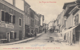 CPA - Monclar De Quercy - Rue Montant à La Mairie - Montclar De Quercy