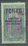 VEND BEAU TIMBRE DU TCHAD N°40 , CACHET FORT - LAMY !!!! - Usati