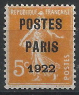 II-/-509-   PREO N° 30, ( *  Ayant Servi )  , Cote 20.00 €,  Voir Scan Pour Detail , - 1893-1947