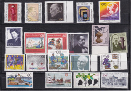 1991-1992 - 20 Briefmarken ** - Sonstige & Ohne Zuordnung