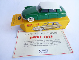 VOITURE - AUTOMOBILE - DINKY TOYS ATLAS - DS 19 En Réédition De La Boîte D'origine  1/43è - Dinky