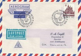 Scout  Postmark.  Kvamsøy.  1978.  Norway.  S-1709 - Storia Postale