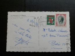 45/965   CP  POUR LA  FRANCE  1957  FLAMME - Covers & Documents