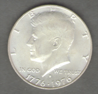 STATI UNITI HALF DOLLAR 1976 AG SILVER - 1964-…: Kennedy