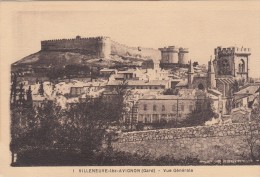 Cp , 30 , VILLENEUVE-Lès-AVIGNON , Vue Générale - Villeneuve-lès-Avignon