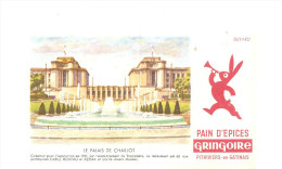 Buvard Gringoire Pithiviers En Gatinais Pain D´Epices Le Palais De Chillot - Pan De Especias