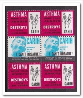 Asthma, Postfris MNH, Childrens Asthma Research Institute And Hospital Denver, Under And Right Imperf. - Non Classificati