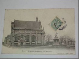 LM21 *    Thouars La Chapelle Et Le Monument  Aux Morts  1905 - Thouars