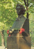 7400- CHISINAU- MIHAI EMINESCU STATUE, PARK, ALLEY OF CLASSICAL WRITERS - Moldavië