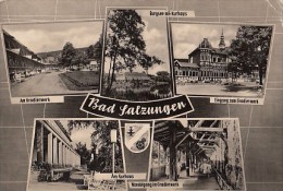 7427- BAD SALZUNGEN- SPA TOWN, SANATORIUM, PARK, LAKE - Bad Salzungen