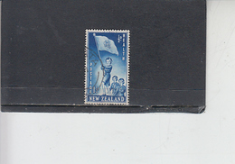 NUOVA ZELANDA  1953 - Yvert  323° - Scout - Used Stamps