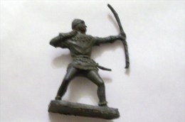 TEUTONIC CHEVALIER / WARRIOR-PLASTIC FIGURINE - Jugetes Antiguos