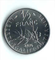 ** 50 CENT SEMEUSE 1974 NEUVE FDC ** - 1/2 Franc