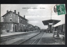 47, LIBOS, LA GARE - Libos