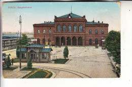 POSEN - Posen / POZNAN, Hauptbahnhof, 1915, Deutsche Feldpost - Posen