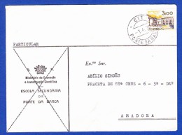 ENVELOPPE -- CACHET PARFAIT - CTT . PONTE DA BARCA, 1.4.76 - Briefe U. Dokumente